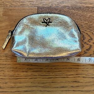 Victoria's Secret Gold Pouch NWOT